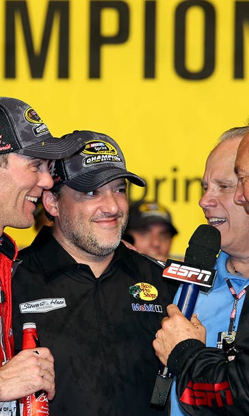 Tough year for Tony Stewart ends on high note as winning owner